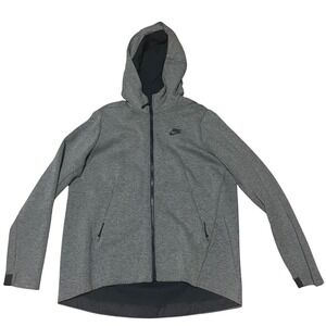 Nike Mens Tech Fleece Full Zip Hoodie Grey Heather Jacket Medium I01